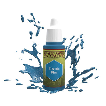 The Army Painter | Warpaints | Electric Blue Acrylic Paint 18ml