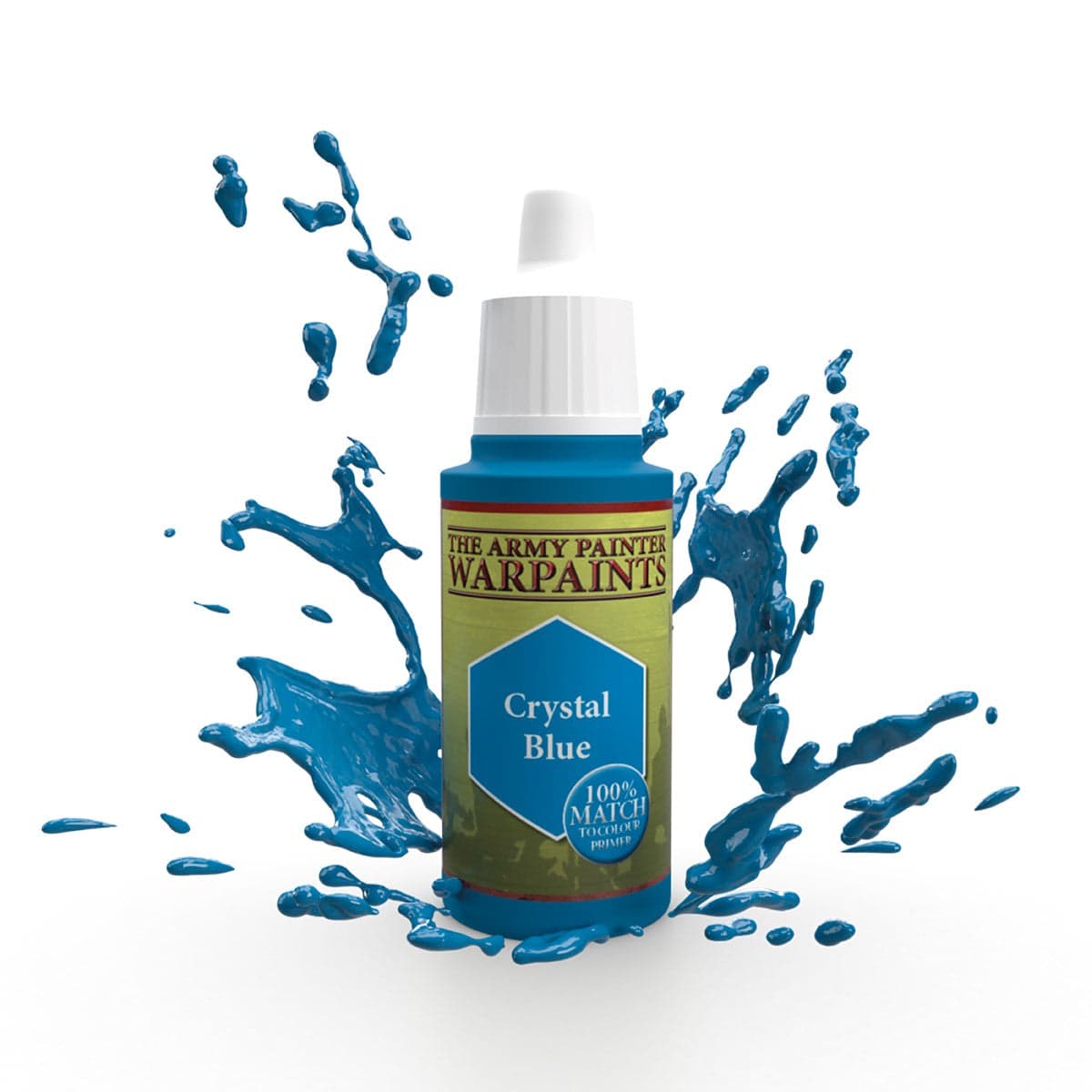 The Army Painter | Warpaints | Crystal Blue Acrylic Paint 18ml