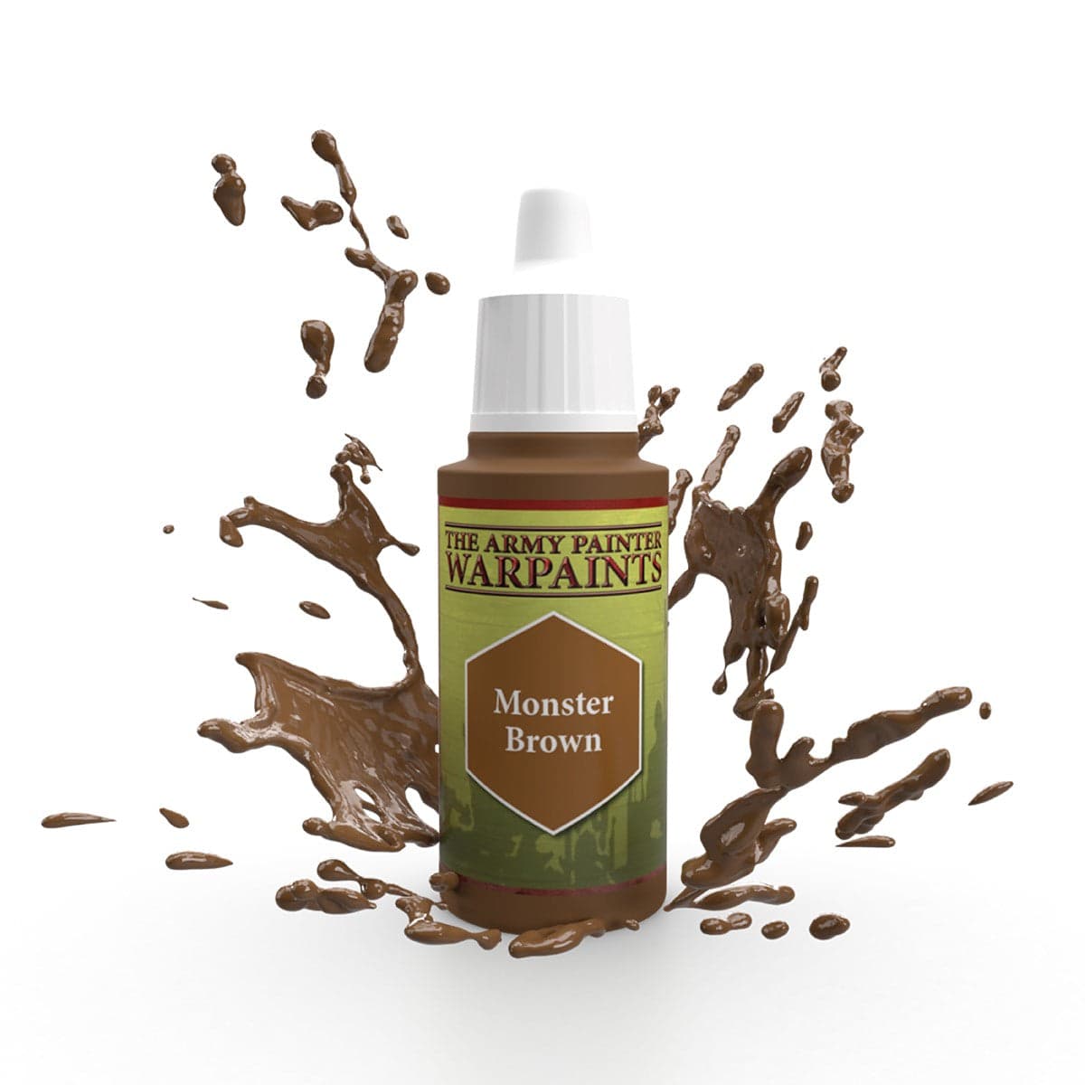 The Army Painter | Warpaints | Monster Brown Acrylic Paint 18ml