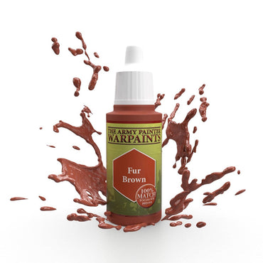 The Army Painter | Warpaints | Fur Brown Acrylic Paint 18ml