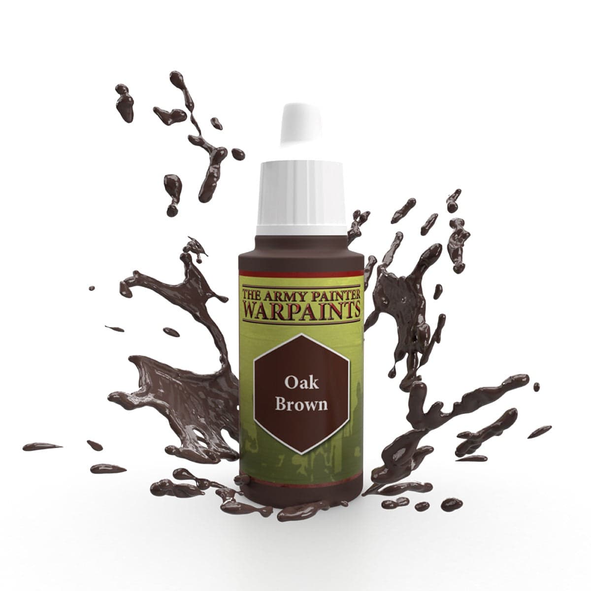 The Army Painter | Warpaints | Oak Brown Acrylic Paint 18ml