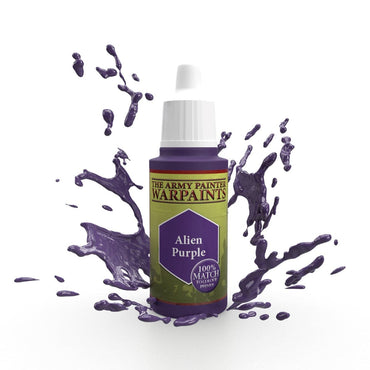 The Army Painter | Warpaints | Alien Purple Acrylic Paint 18ml