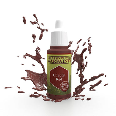 The Army Painter | Warpaints | Chaotic Red Acrylic Paint 18ml