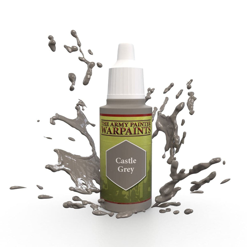 The Army Painter | Warpaints | Castle Grey Acrylic Paint 18ml