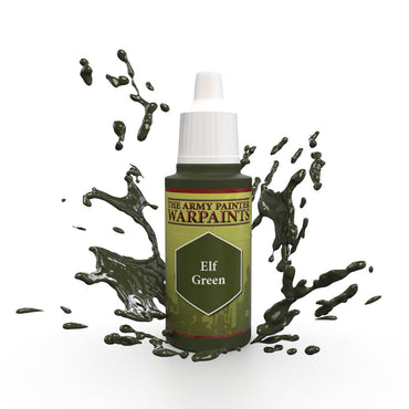 The Army Painter | Warpaints | Elf Green Acrylic Paint 18ml