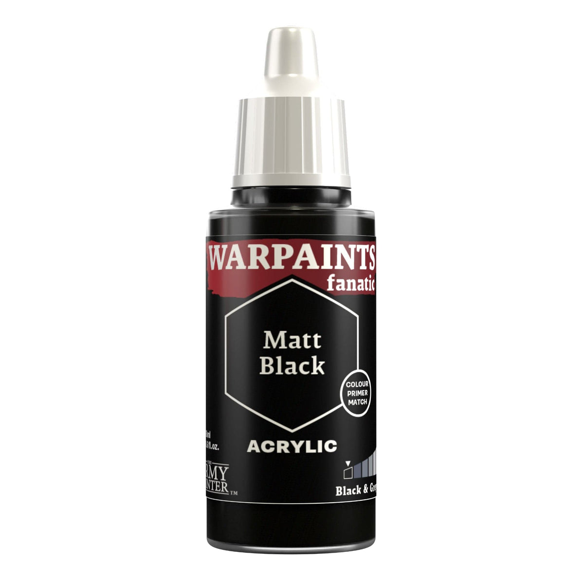 The Army Painter | Warpaints Fanatic | Matt Black 18ml