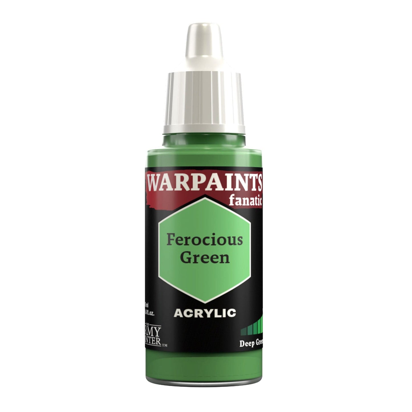 The Army Painter | Warpaints Fanatic | Ferocious Green 18ml