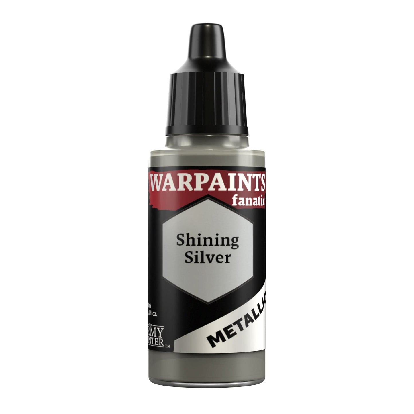 The Army Painter | Warpaints Fanatic | Metallic | Shining Silver 18ml
