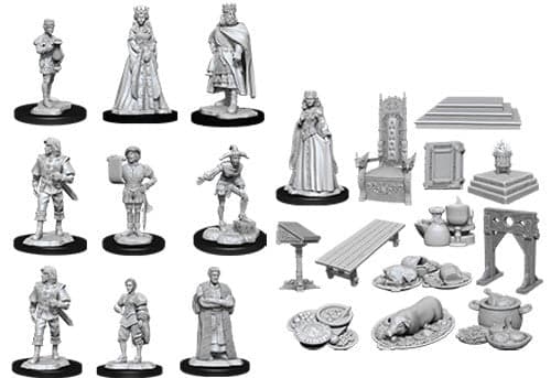 Pathfinder Battles: Deep Cuts Miniatures | Castle: Royal Court