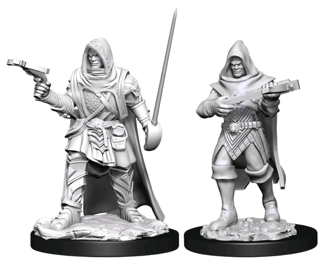 Pathfinder Battles: Deep Cuts Miniatures | Male Human Rogue (A)
