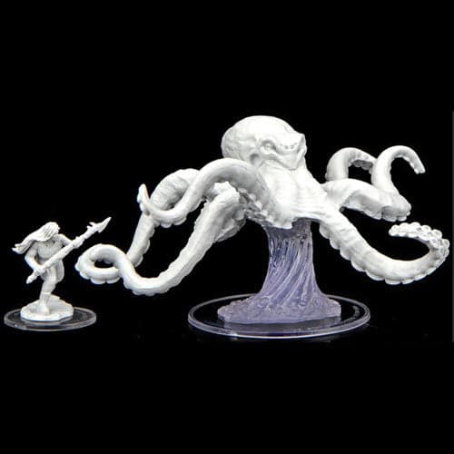 Critical Role Miniatures | Ashari Waverider & Octopus