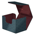 Ultimate Guard | Sidewinder 100+ | Katana: The Shogun's Journey | Seigaiha (Dark Blue/Dark Red)