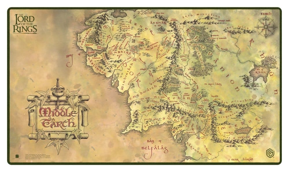 Ultimate Guard: Playmats | The Lord of the Rings: Places of Middle-Earth