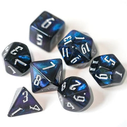 RPG Dice | "Deep Luminescence" | Set of 7