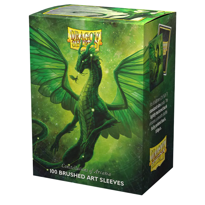 Dragon Shield | Standard Size Sleeves | 100ct | Constellations of Arcania: Rayalda (Art Brushed)