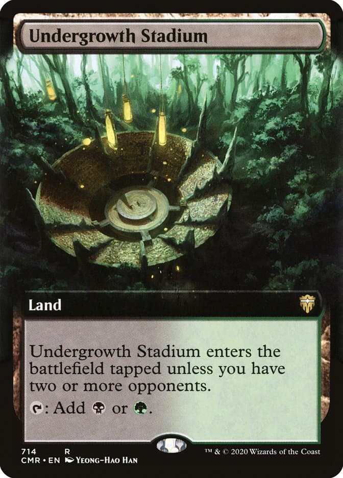 Undergrowth Stadium (Extended Art) [Commander Legends]