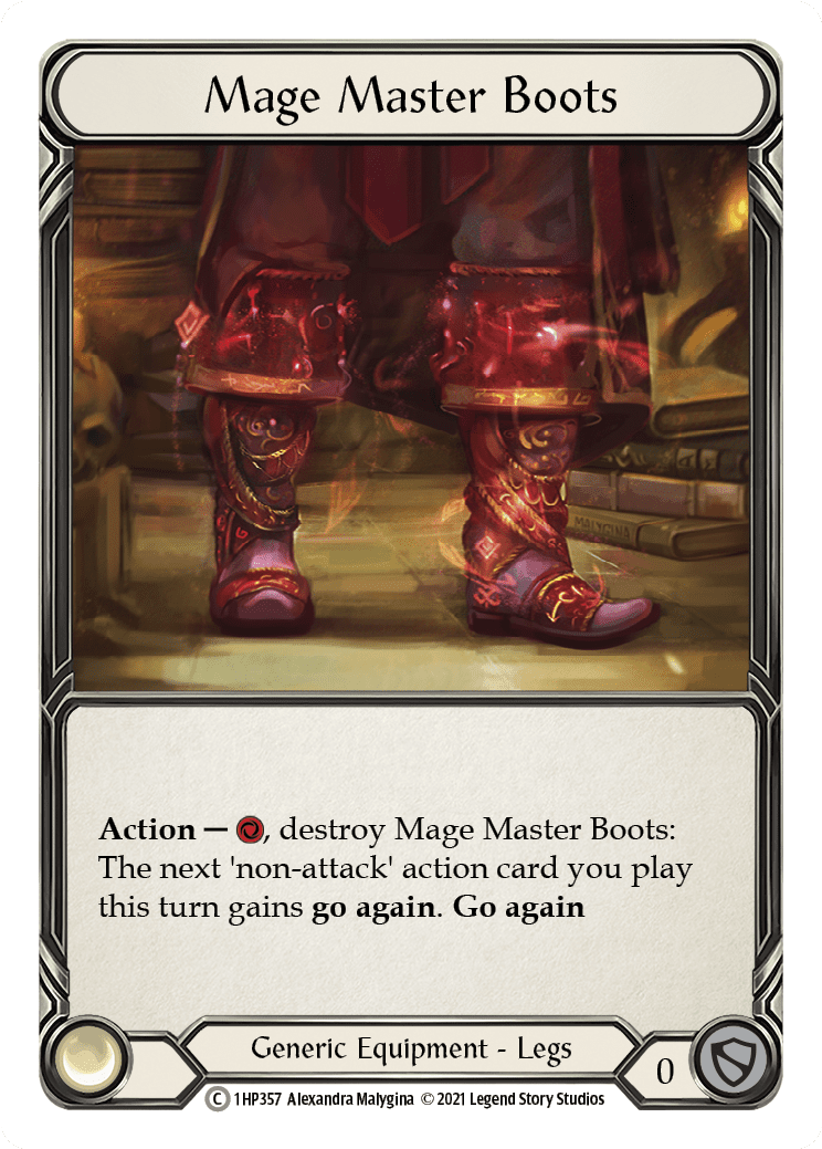 Mage Master Boots [1HP357]