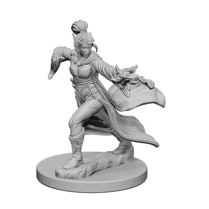 Pathfinder Battles: Deep Cuts Miniatures | Female Elf Sorcerer