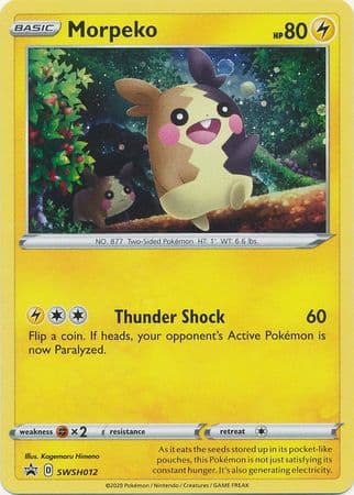Morpeko SWSH012/307 - SWSH Sword & Shield Promo Cards Holofoil