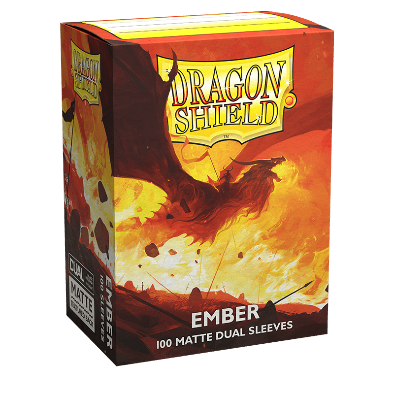 Dragon Shield | Standard Size Sleeves | 100ct | Ember (Dual Matte)