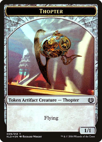 Thopter // Servo Double-Sided Token [League Tokens 2016]