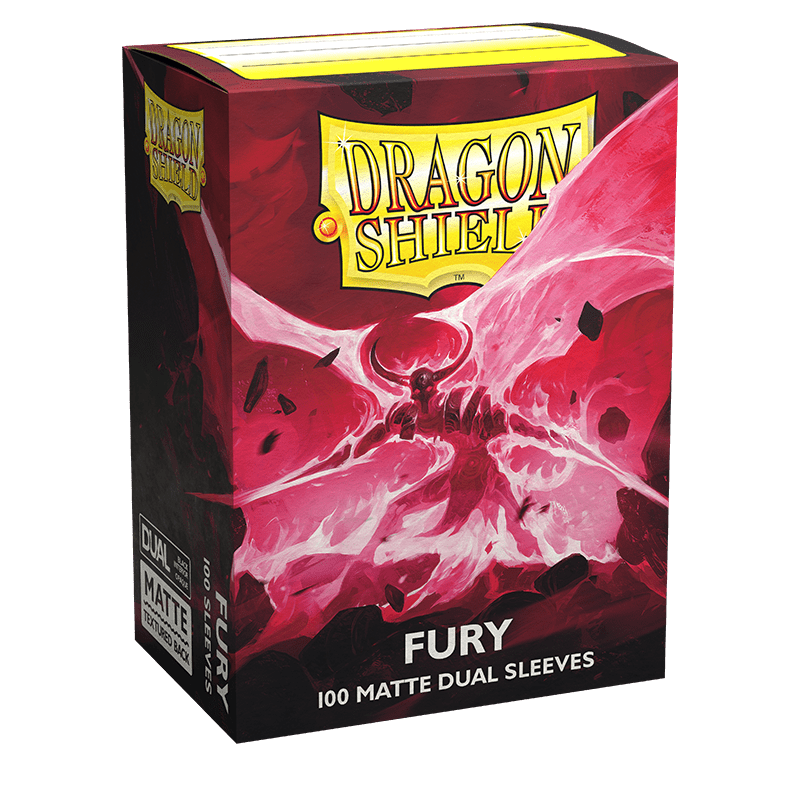 Dragon Shield | Standard Size Sleeves | 100ct | Fury (Dual Matte)