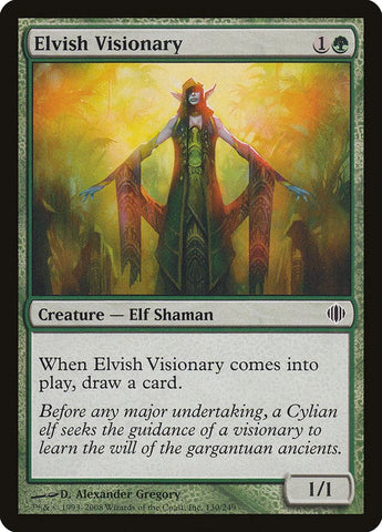 Elvish Visionary [Shards of Alara]