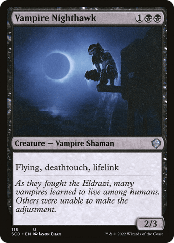 Vampire Nighthawk [Starter Commander Decks]