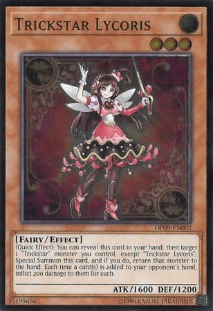 Trickstar Lycoris [OP09-EN002] Ultimate Rare