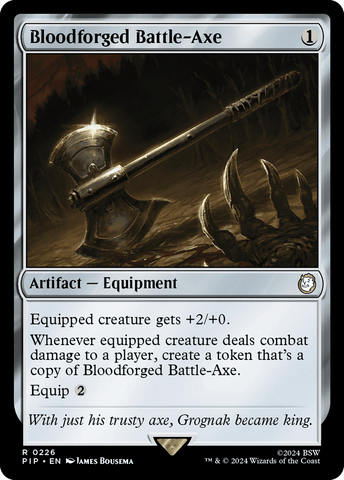 Bloodforged Battle-Axe [Fallout]