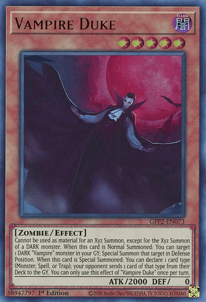 Vampire Duke [GFP2-EN073] Ultra Rare