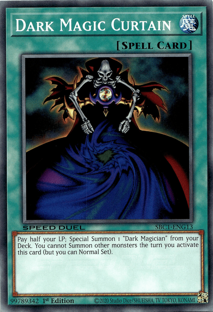 Dark Magic Curtain [SBC1-ENG13] Secret Rare