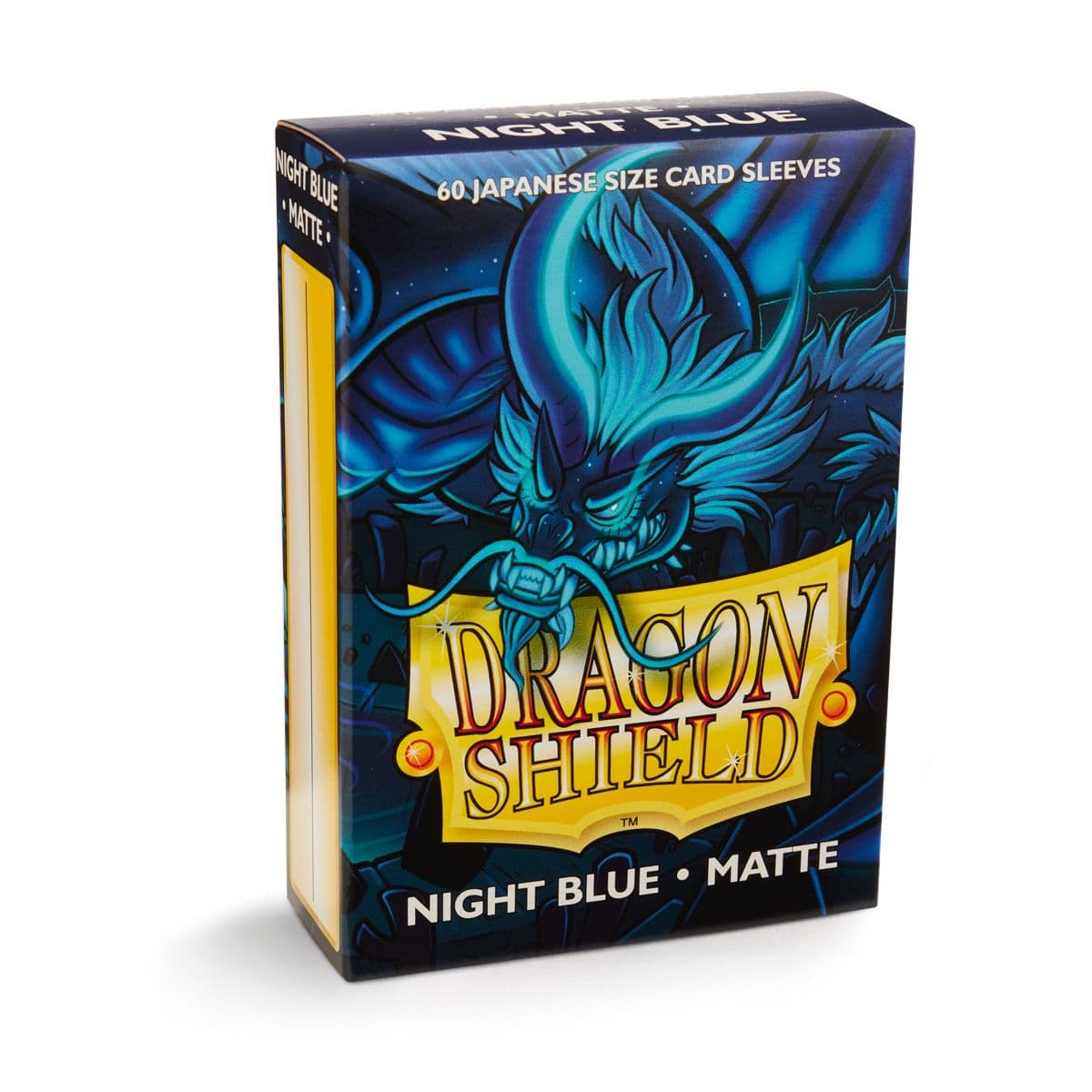 Dragon Shield | Japanese Size Sleeves | 60ct | Night Blue (Matte)