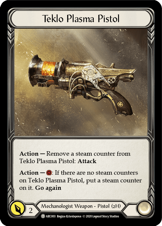 Runechant // Teklo Plasma Pistol [U-ARC112T // U-ARC003] Unlimited Normal