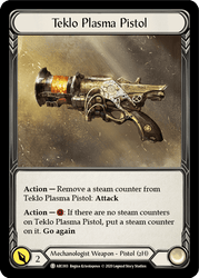 Kano // Teklo Plasma Pistol [U-ARC114 // U-ARC003] Unlimited Normal