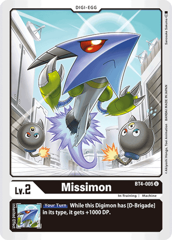 Missimon [BT4-005] [Great Legend]