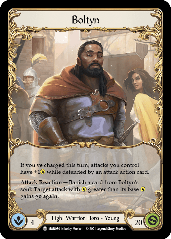 Ser Boltyn, Breaker of Dawn // Boltyn [MON029 // MON030] 1st Edition Normal