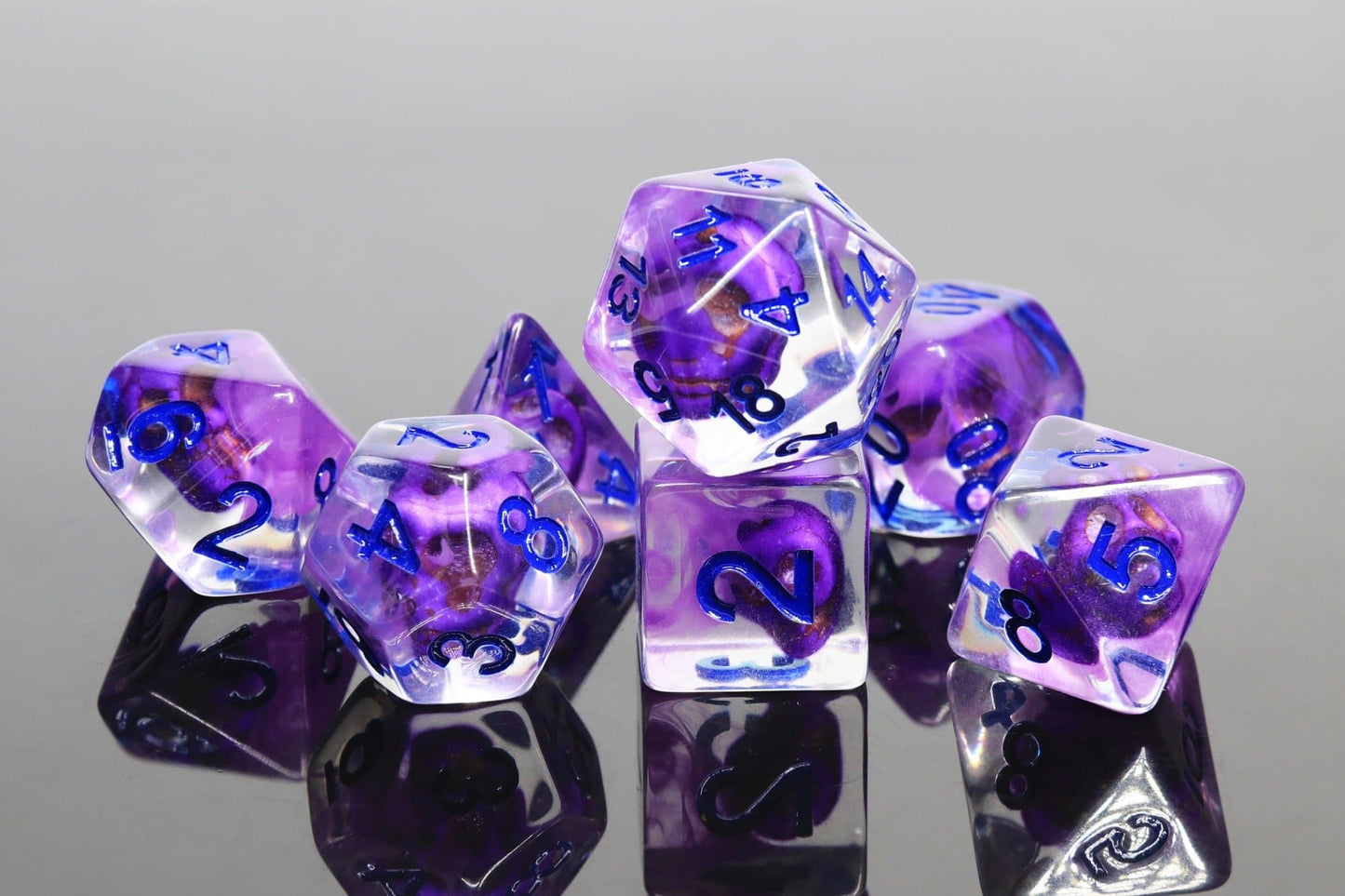 RPG Dice | "Eldritch Skull" | Set of 7