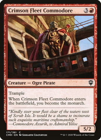 Crimson Fleet Commodore [Commander Legends]