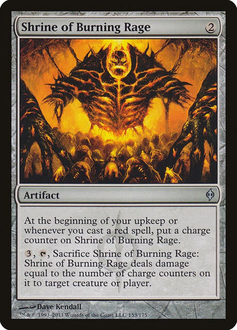 Shrine of Burning Rage [New Phyrexia]