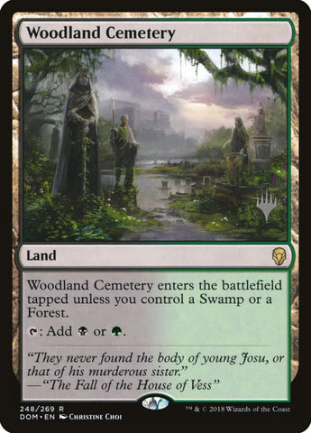 Woodland Cemetery (Promo Pack) [Dominaria Promos]