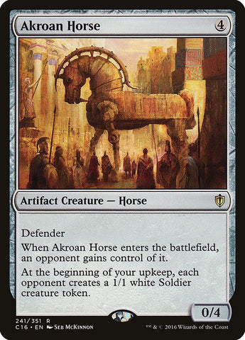 Akroan Horse [Commander 2016]