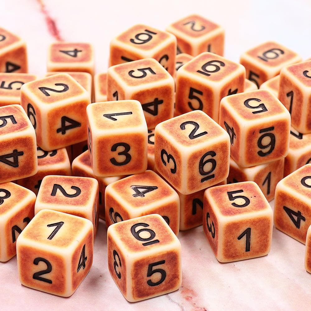 Single Dice | "Ancient Bone" | d6