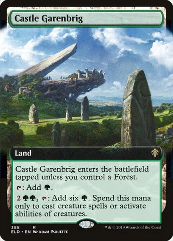 Castle Garenbrig (Extended Art) [Throne of Eldraine]