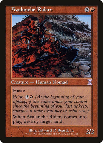 Avalanche Riders [Time Spiral Timeshifted]
