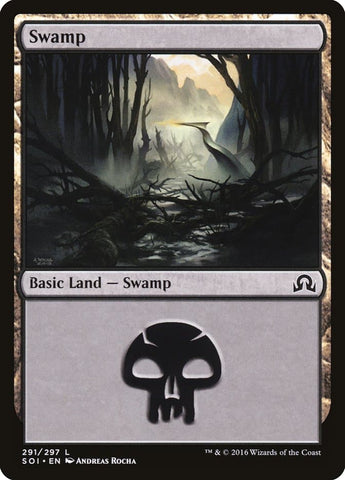 Swamp (291) [Shadows over Innistrad]