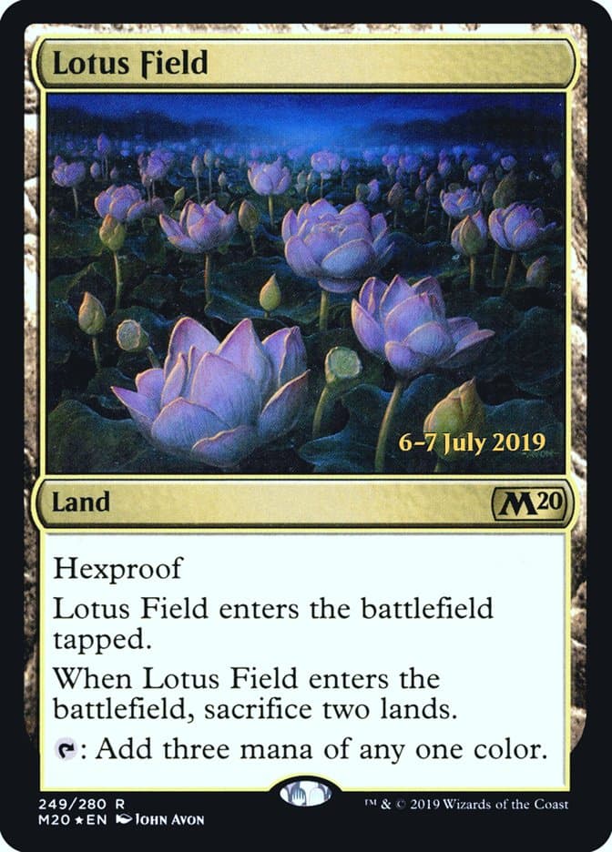 Lotus Field [Core Set 2020 Prerelease Promos]