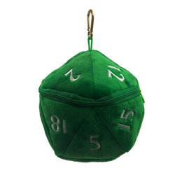 Dungeons & Dragons | d20 Plush Dice Bag | Green