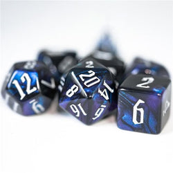 RPG Dice | "Deep Luminescence" | Set of 7