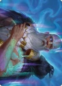 Alrund, God of the Cosmos Art Card [Kaldheim Art Series]
